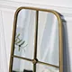 windowpane grid mirror